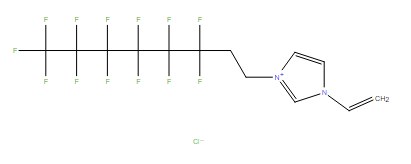 1H-Imidazolium, 3-ethenyl-1-(3,3,4,4,5,5,6,6,7,7,8,8,8-tridecafluorooctyl)-, chloride (1:1)